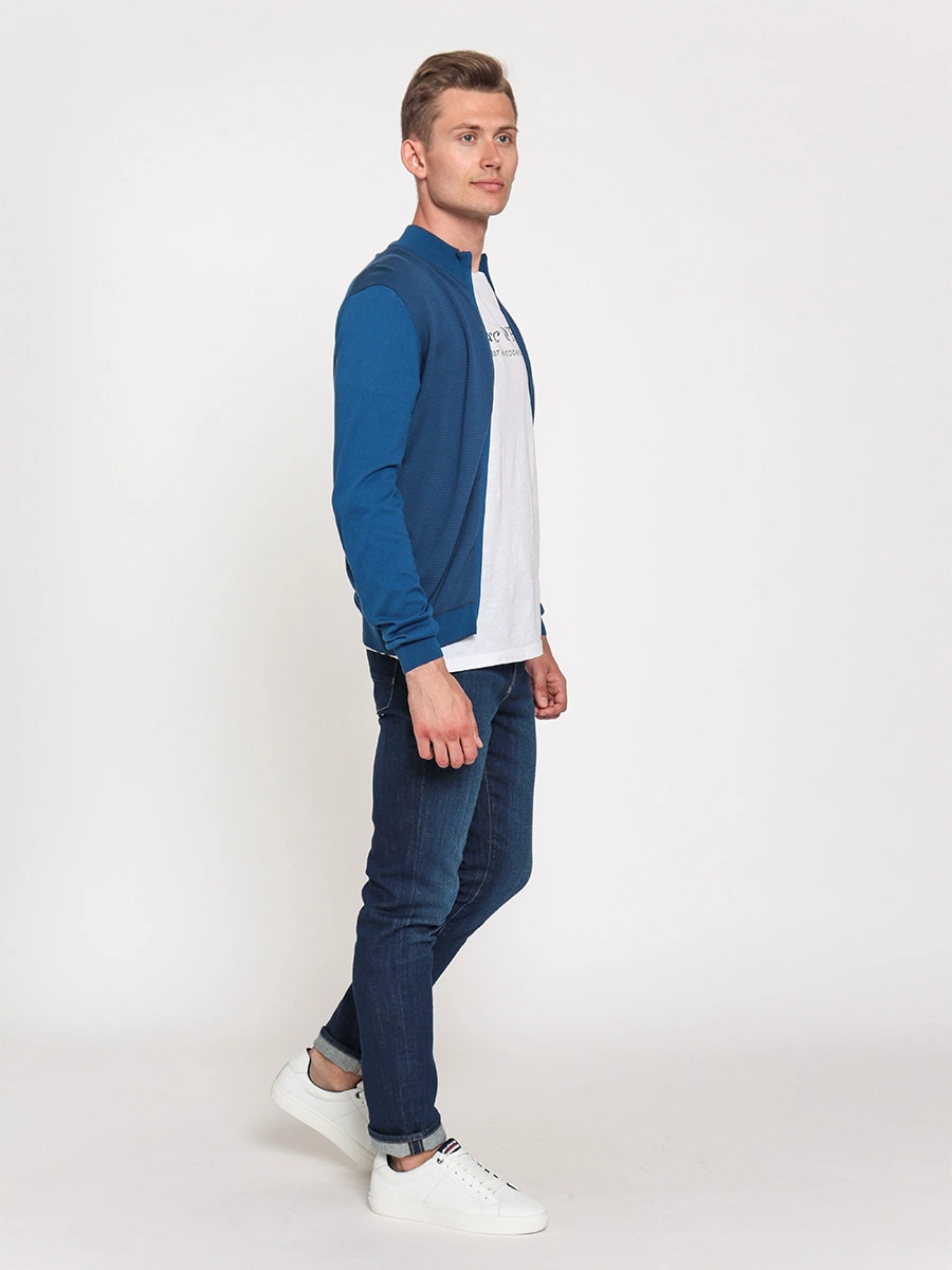 Олимпийка трикотажная на молнии